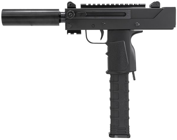 Masterpiece Arms Defender 9mm 30+1 6" Pistol in Black - 30SST