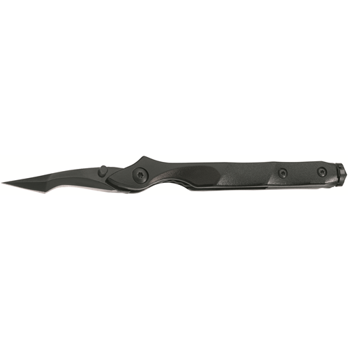 Boker Plus Urban Survival Manual Folding Knife, 1.58" Tanto Black 440C Stainless Steel Blade (Aluminum Handle) - 01BO047
