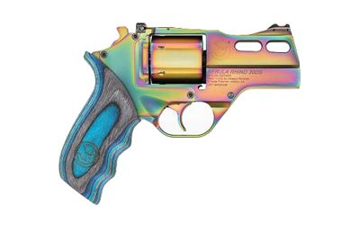 Chiappa Rhino 30DS Nebula .357 Remington Magnum 6-round 3" Revolver in Rainbow PVD Aluminum - 340319