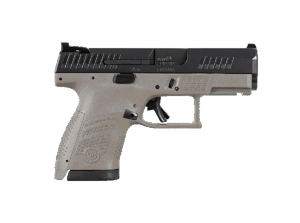 CZ P-10 Sub-Compact 9mm 12+1 4" Pistol in Flat Dark Earth (Standard Sights) - 91561