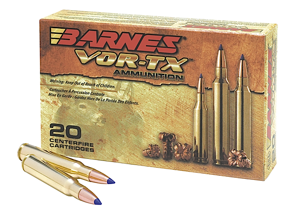 Barnes Bullets VOR-TX Safari .458 Winchester Magnum TSX Flat Base, 450 Grain (20 Rounds) - 22022