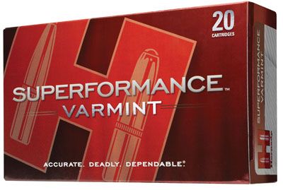 Hornady Superformance .222 Remington V-Max, 50 Grain (20 Rounds) - 8316