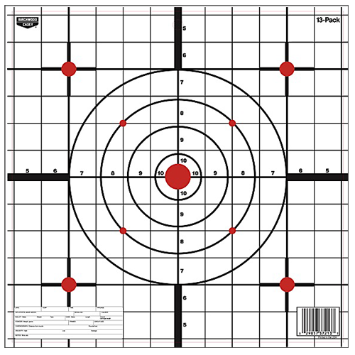 Birchwood Casey 37213 EZE-Scorer 12" Paper Targets 13 Pack