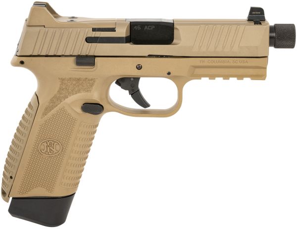 FN Tactical .45 ACP 18+1 4.71" Pistol in Flat Dark Earth - 66101384