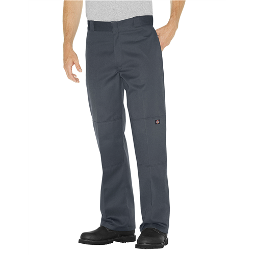 Dickies Double Knee Work Pant Men's Uniform Pants in Charcoal - 40 x 32
