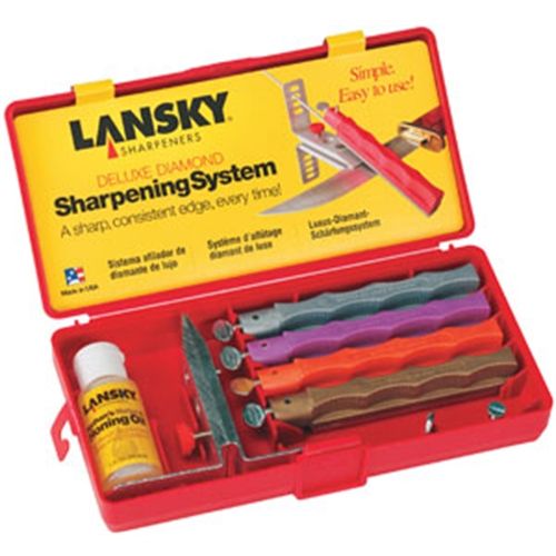 Lansky Sharpening Kit w/Four Diamond Hones LKDMD