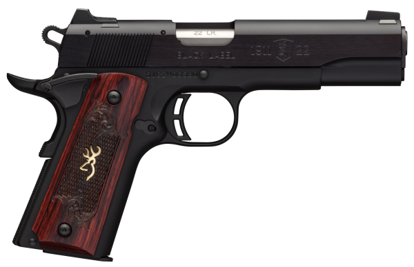 Browning 1911-22 .22 Long Rifle 10+1 4.25" 1911 in Black (Black Label Medallion) - 51851490