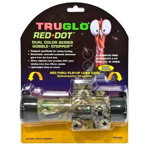 Truglo Gobble Stopper 1x30mm Sight in Realtree APG HD - TG8030GA