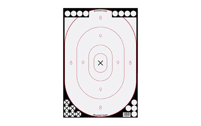 Birchwood Casey 34615 Shoot-N-C White/Black Bull''s-Eye X 5 Pac