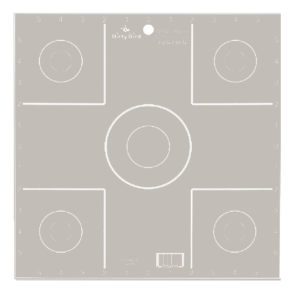 Birchwood Casey 35212 Dirty Bird Sight-In 12" Target 12 Pack