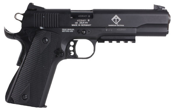 American Tactical Imports M1911 ADOP .22 Long Rifle 10+1 5" 1911 in Black Anodized - GSG1911ADOP