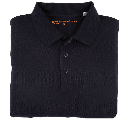 5.11 Tactical Professional Women's Short Sleeve Polo in Midnight Navy - Large