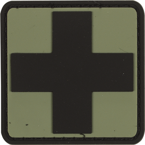 Rubber Patch - First Aid Symbol (Od)