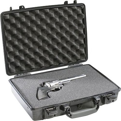 Pelican Hard Case Watertight/Crushproof/Pressure Valve/Black Finish 1470
