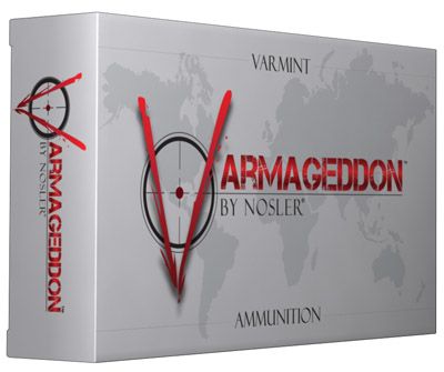 Nosler Bullets Varmageddon Varmint .221 Remington Fireball Flat Base Hollow Point, 40 Grain (20 Rounds) - 65120