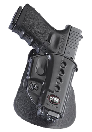 Fobus USA Roto Evolution Right-Hand Paddle Holster for Glock 17, 19, 22, 23, 31, 32, 34, 35 in Black - GL2ERRP