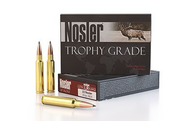 Nosler Bullets Trophy .33 Nosler AccuBond, 225 Grain (20 Rounds) - 60099