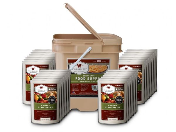 Wise Foods 120 Seriving Entree Only Bucket Long Term Food Supply 01-120