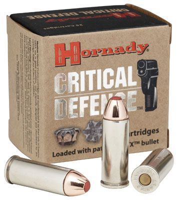 Hornady Critical Defense .357 Remington Magnum Critical Defense, 125 Grain (25 Rounds) - 90500