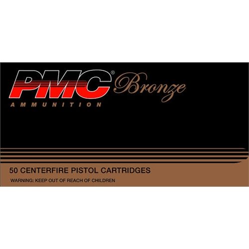 PMC Ammunition Bronze .50 BMG Full Metal Jacket Boat Tail, 660 Grain (10 Rounds) - 50A