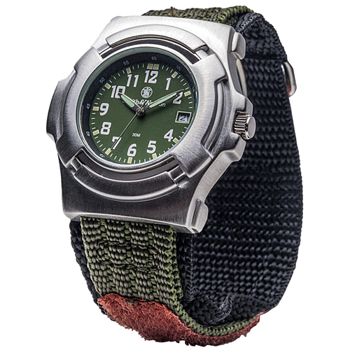 Basic Watch - Nylon Strap, Olive drab
