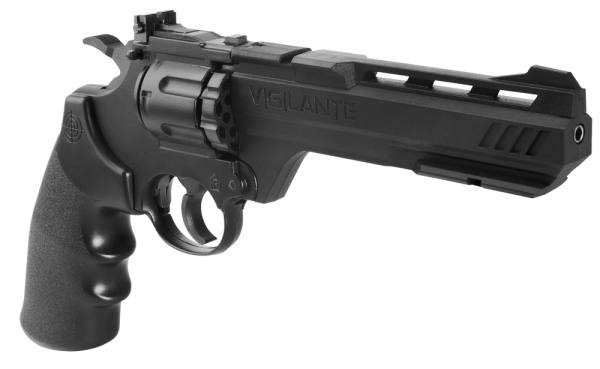 Crosman CCP8B2 Vigilante Air Pistol Revolver/Repeater .177 & BBs Black