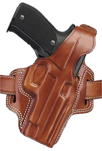 Galco International Fletch Right-Hand Belt Holster for L-Frame in Tan (4") - FL104