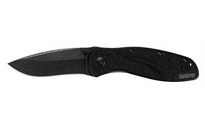 Kershaw Knives Blur Assisted Folding Knife, 3.4" Drop-point 14C28N Plain Blade (6061-T6 Anodized Aluminum Handle) - 1670BW
