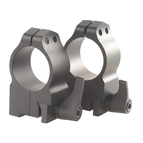 Warne 30MM Medium Quick Detach Matte Black Rings For Ruger Blackhawk/Redhawk 14RLM