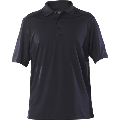 5.11 Tactical Helios Men's Short Sleeve Polo in Dark Navy - 2X-Large