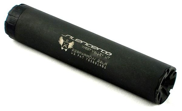 Silencerco Sparrow .22 Long Rifle 5.08" in Black Oxide - SU75