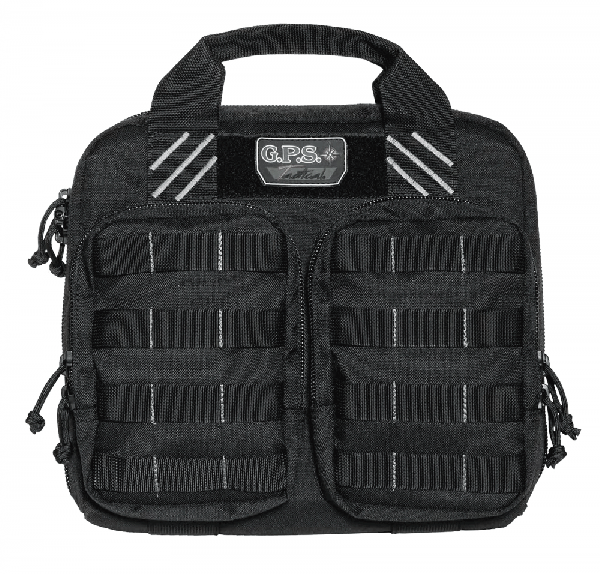 Goutdoor T1412PCB Tact Dbl Case Blk 1000D Nylon w/Teflon Coating