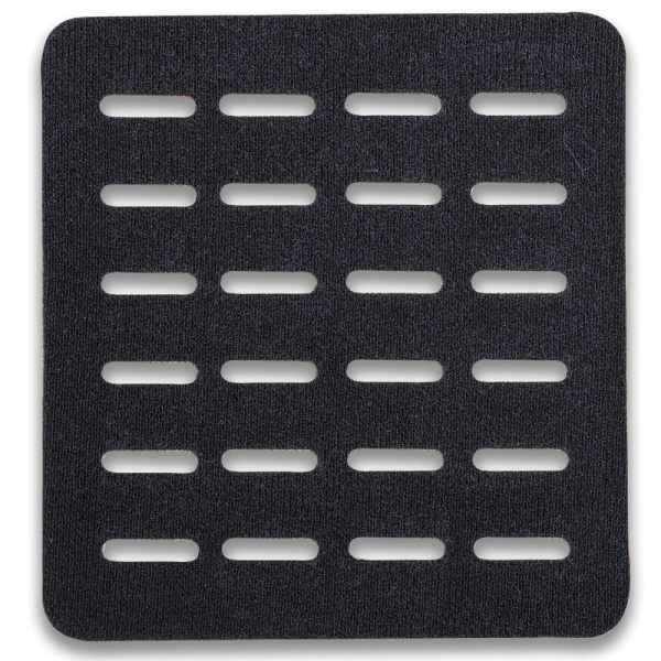 Vertx/Fechheimer MOLLE Adaptor Panel MOLLE Adaptor Panel in Black Smooth Velcro One-Wrap - VTX5130