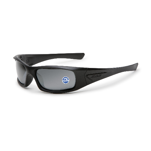 5B (Black Frame/ Polarized Mirrored Gray Lenses) - Black frame with 1.8mm Polarized Mirrored Gray Lenses, zippered hard case & microfiber cleaning pouch