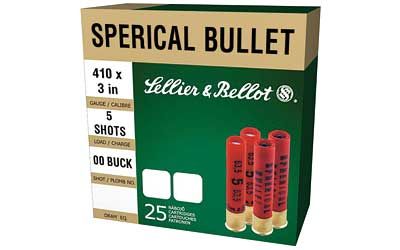 Sellier & Bellot Super Speed .410 Gauge (3") Buckshot Shot (25-Rounds) - SB410B