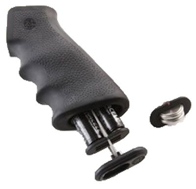 Hogue Combat Grips Inc AK47 Black Rubber Grip with Storage Kit 74010