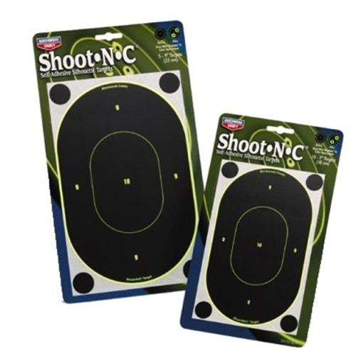 Birchwood Casey 10 Pack 7" Oval Silhouette Targets 34710