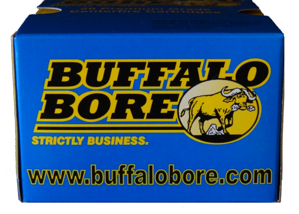 Buffalo Bore Ammunition .45 Automatic Rimfire Hard Cast Flat Nose, 255 Grain (20 Rounds) - 32A/20