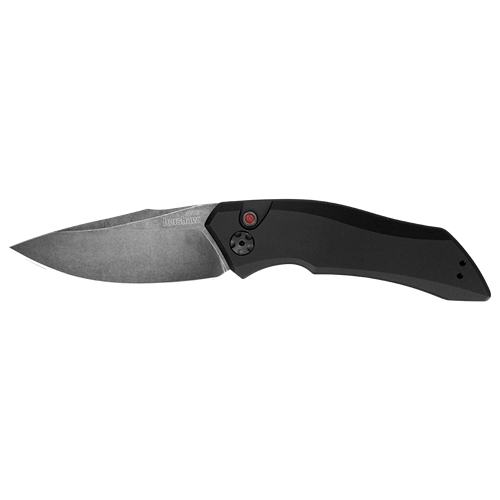 Kershaw Knives Launch 1 Automatic Folding Knife, 3.4" Clip-point Blade - 7100BW