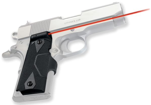 Crimson Trace LG404 Lasergrip Compact Off/Dfndr Red 5mW 633nm