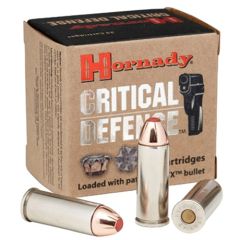 Hornady Critical Defense .45 Long Colt Flex Tip Expanding, 185 Grain (20 Rounds) - 92790