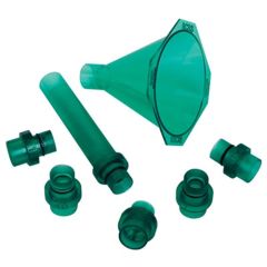 RCBS Funnel Kit Includes Funnel/5 Adapters & 1 Drop Tube 9190