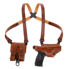 Galco International Miami Classic Right-Hand Shoulder Holster for Springfield XD in Tan (3") - MC446
