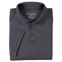 5.11 Tactical Performance Men's Short Sleeve Polo in Charcoal - X-Small