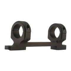 DNZ Products 1" Medium Long Action Matte Black Base/Rings For Browning A-Bolt 18500