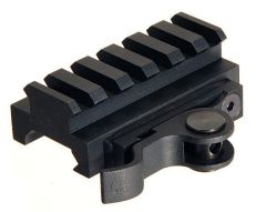 Aimshot MT61172 Quick Release Riser Base For AR AR-15 Style Black