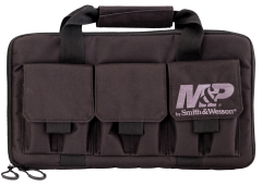 M&P Accessories 110029 Pro Tac Double Handgun Gun Case Nylon Smooth