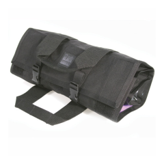 Emergency Medical Roll  Emergency Medical Roll, Black, 15 pouches, secures by hook & loop with side release buckles, full wrap around heavy-duty handles