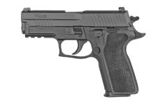Sig Sauer P229 Compact 9mm 10+1 3.90" Pistol in Black Hardcoat Anodized - 229R9BSE
