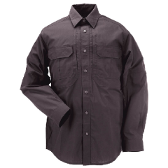 5.11 Tactical Taclite Pro Men's Long Sleeve Uniform Shirt in Charcoal - 2X-Large